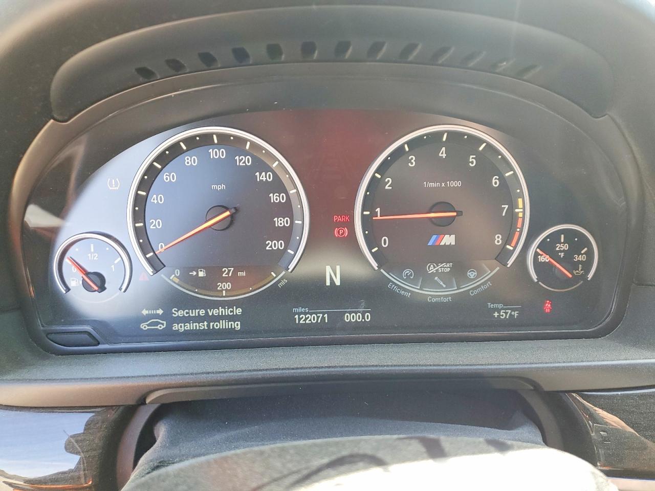 2014 Bmw M5 Black vin: WBSFV9C5XED097613