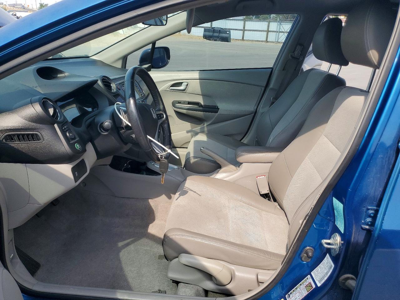 2012 Honda Insight Ex Blue vin: JHMZE2H79CS003752