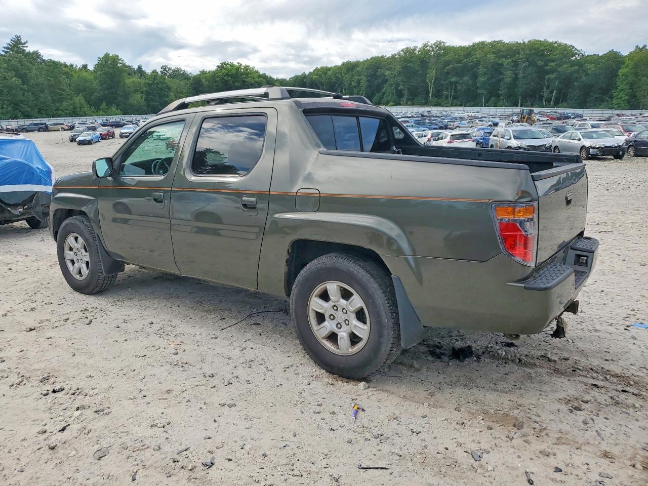 2006 Honda Ridgeline Rts Green vin: 2HJYK16456H546550