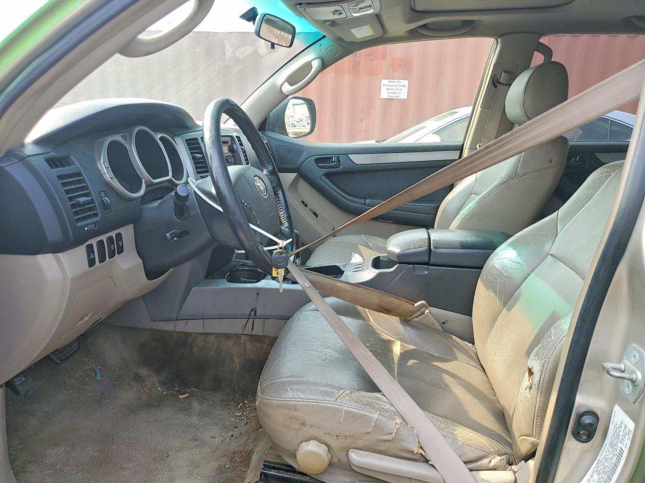 2004 Toyota 4runner Sr5 Green vin: JTEZU14R940020470