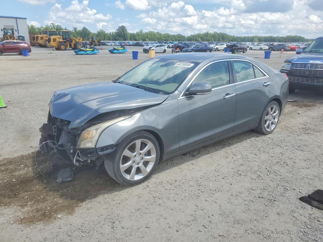 2016 Cadillac Ats Luxury Silver vin: 1G6AB5RX9G0104074