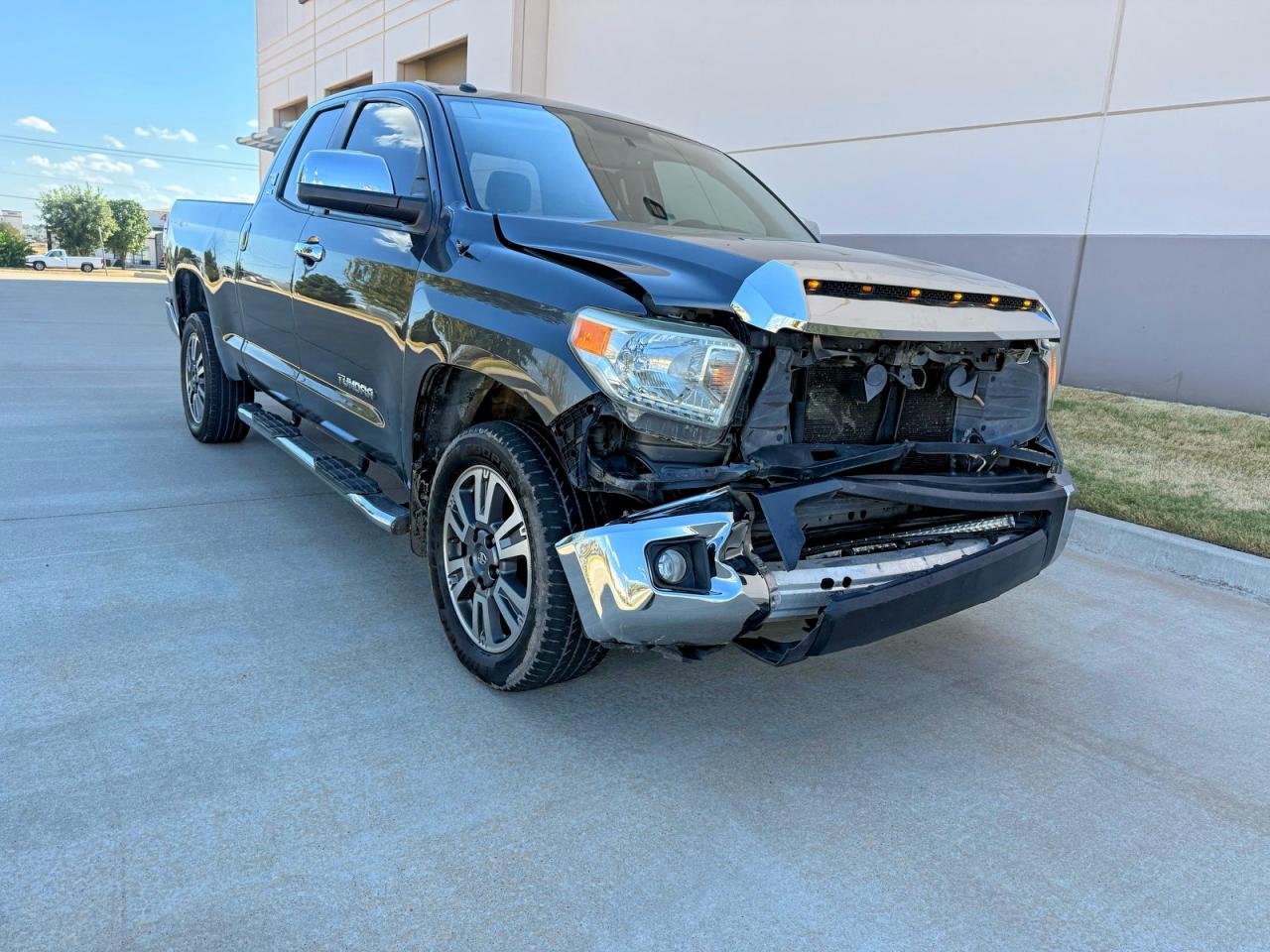 2014 Toyota Tundra Sr5 Gray vin: 5TFRM5F1XEX073304