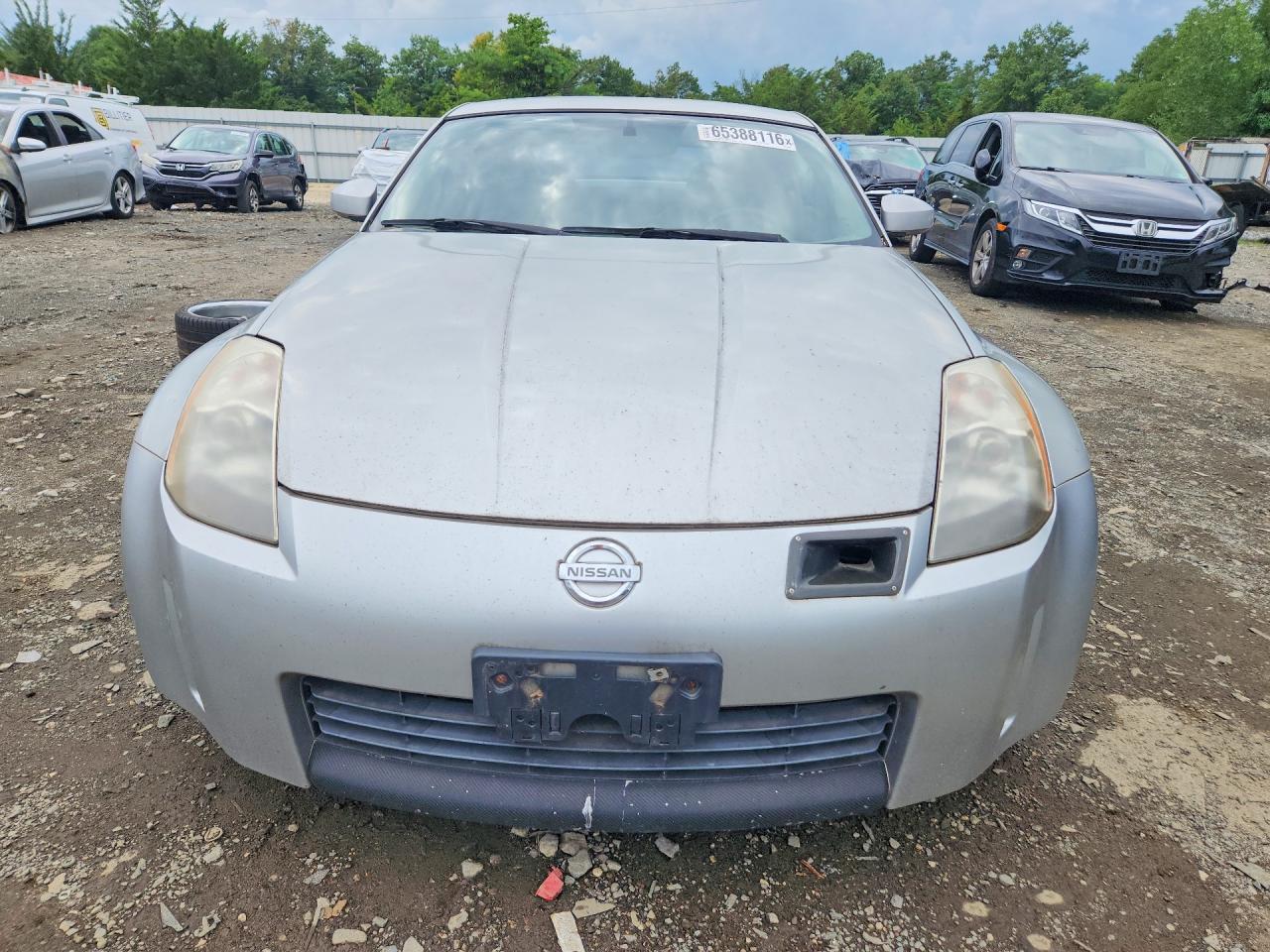 2003 Nissan 350z Coupe Gray vin: JN1AZ34E83T010105
