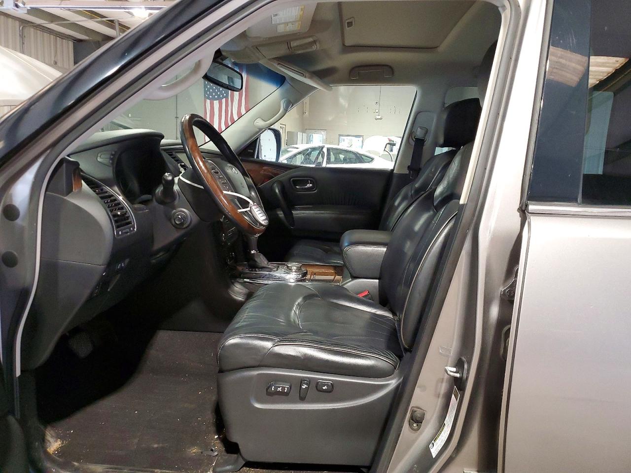 2014 Infiniti Qx80 Base Серый vin: JN8AZ2NE6E9063315