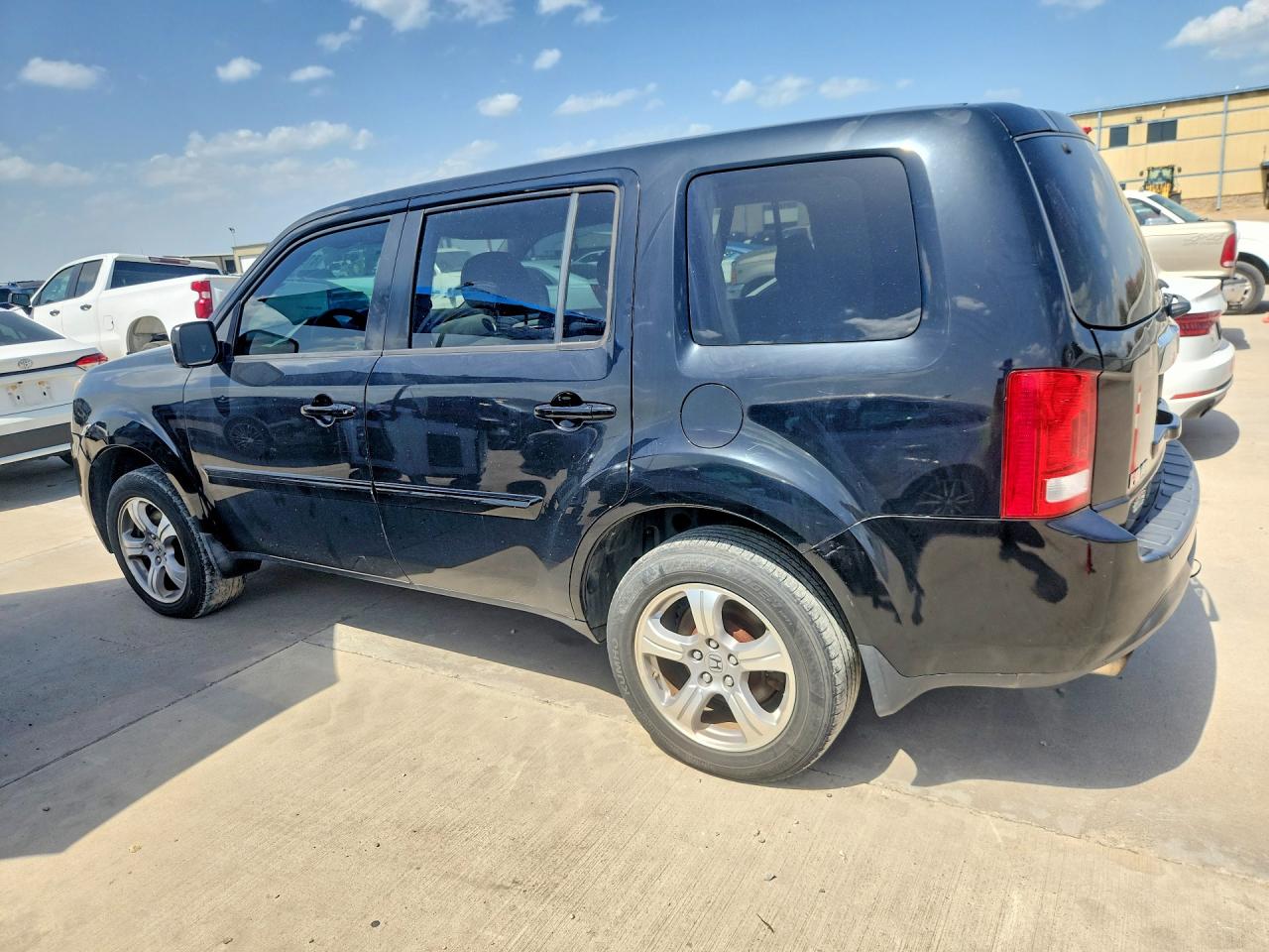 2013 Honda Pilot Ex Black vin: 5FNYF4H41DB026226