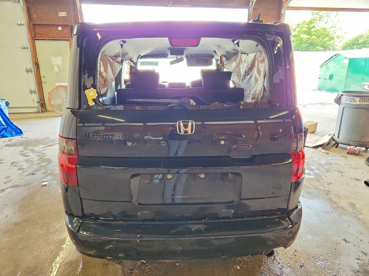 2008 Honda Element Sc Black vin: 5J6YH18928L008044
