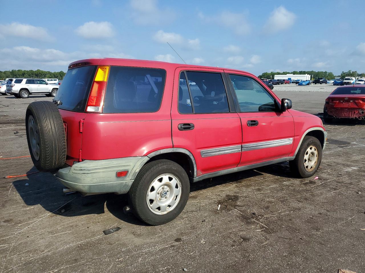2000 Honda Cr-v Lx Красный vin: JHLRD2841YS002695