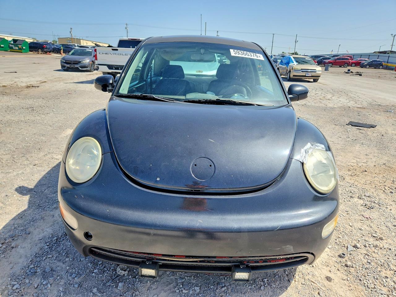 2003 Volkswagen New Beetle Gls Black vin: 3VWCK21C53M439379