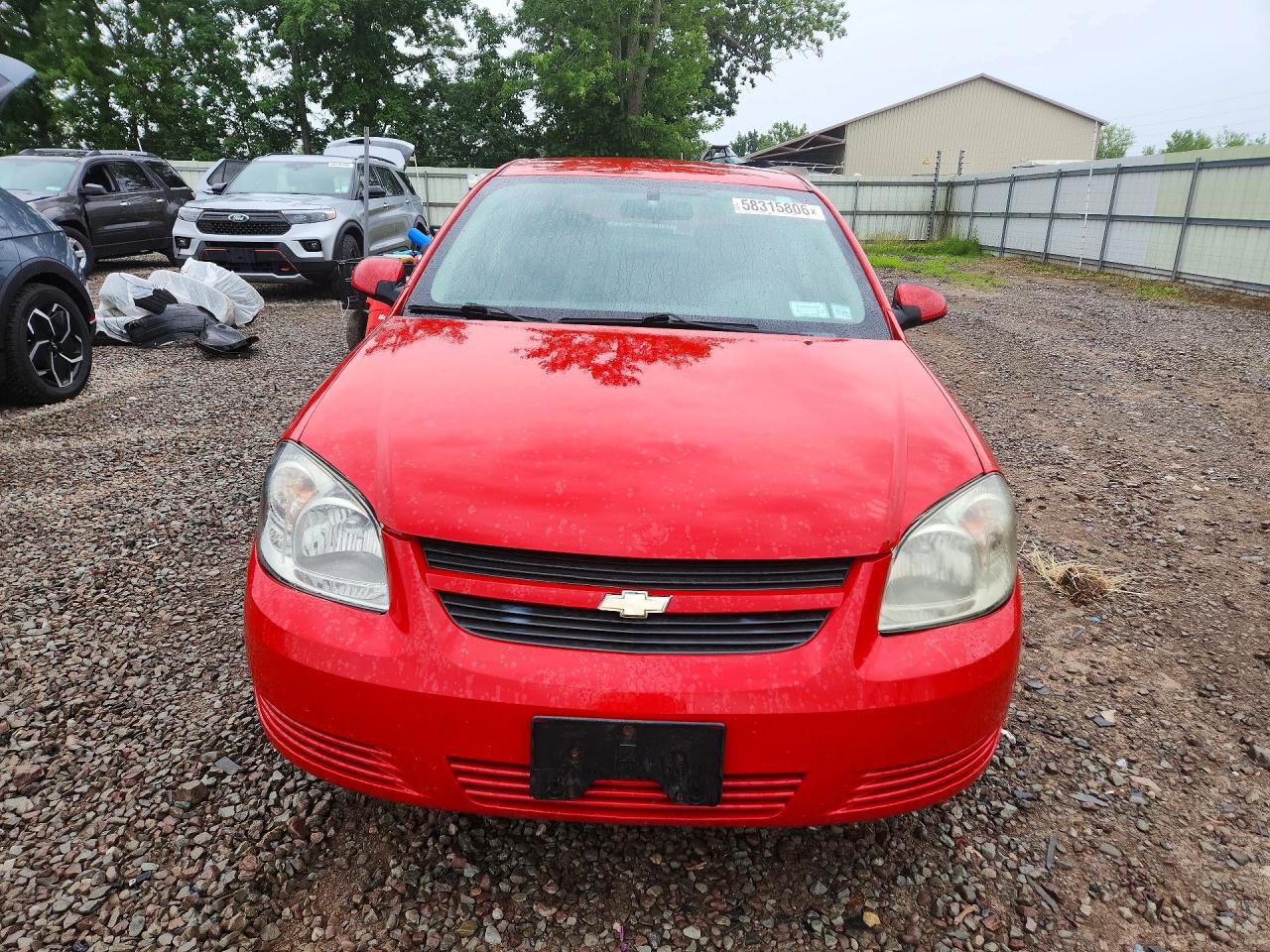 2010 Chevrolet Cobalt Red vin: 1G1AF5F58A7191638