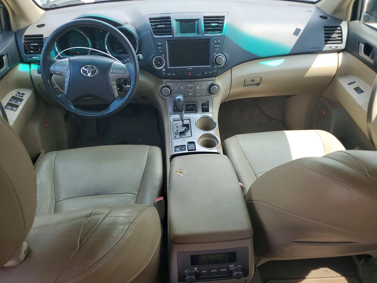 2008 Toyota Highlander Sport Green vin: JTEES43A282091490