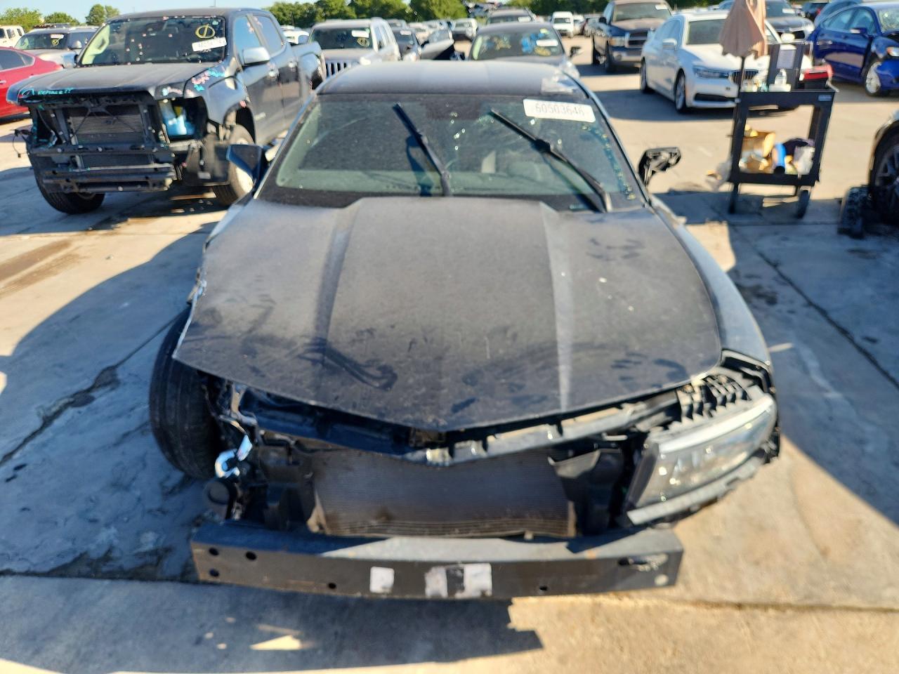 2014 Chevrolet Camaro Ls Black vin: 2G1FA1E37E9240314