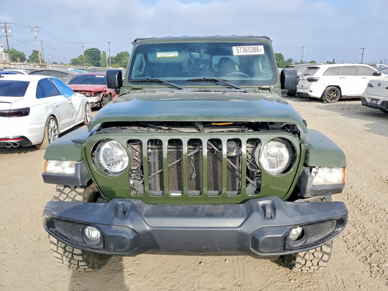 2023 Jeep Gladiator Sport Green vin: 1C6HJTAG7PL518801