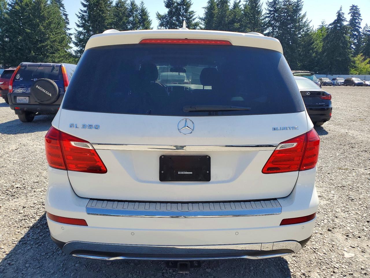 2015 Mercedes-benz Gl 350 Bluetec White vin: 4JGDF2EE9FA602135
