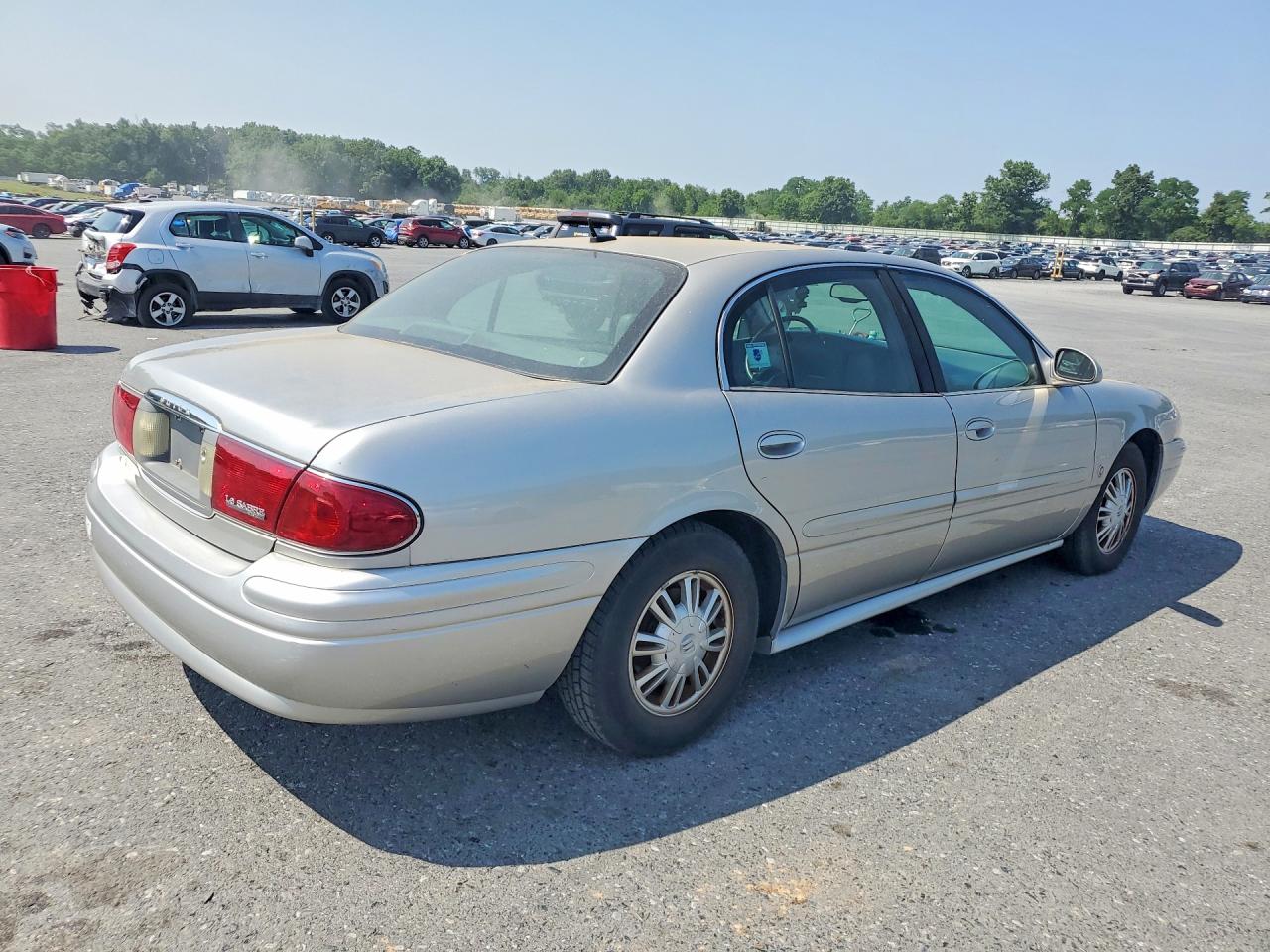 2005 Buick Lesabre Custom Silver vin: 1G4HP54KX5U277936