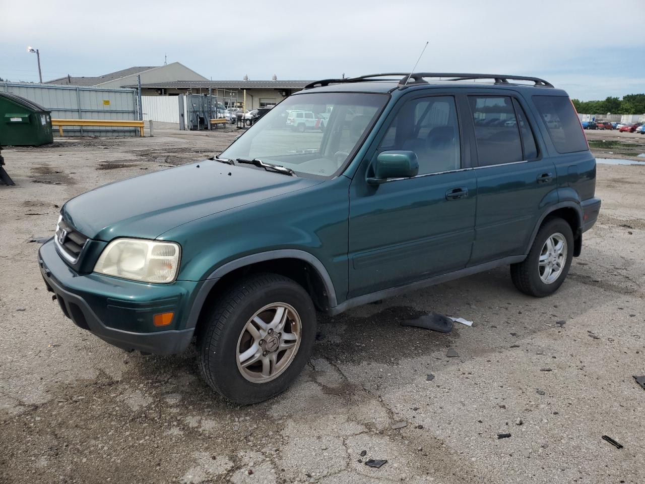 2001 Honda Cr-v Se   Green vin: JHLRD18711C054879