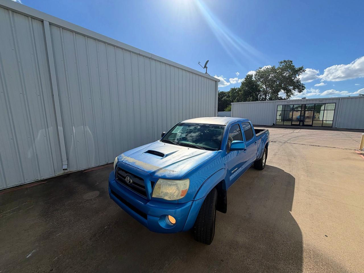 2010 Toyota Tacoma Double Cab Long Bed Blue vin: 3TMMU4FN3AM022928
