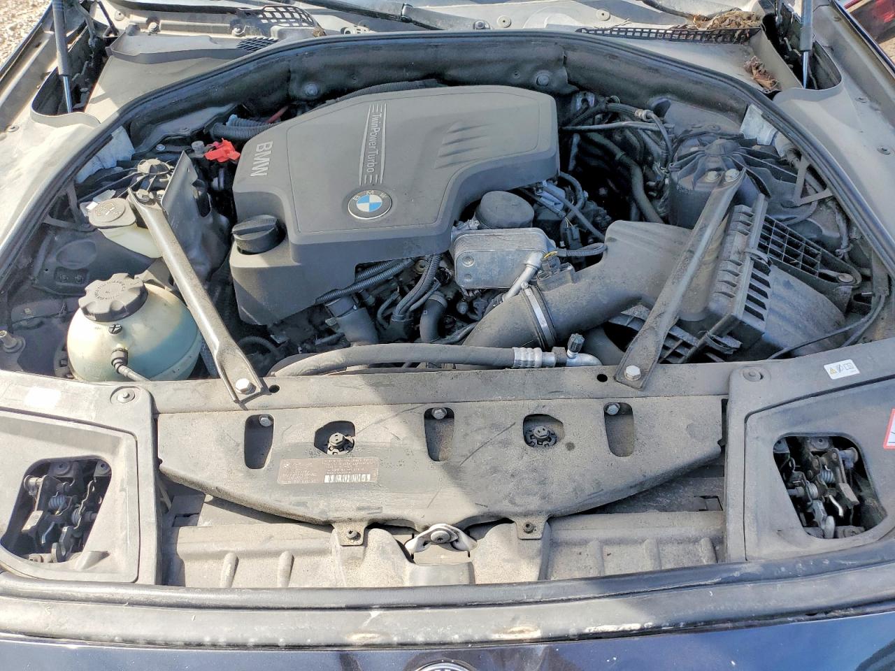 2014 Bmw 528 Xi Черный vin: WBA5A7C5XED219435