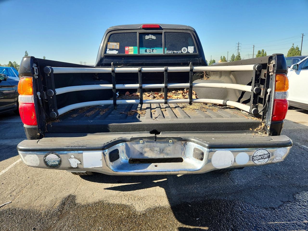 2002 Toyota Tacoma Double Cab Prerunner Черный vin: 5TEGN92N72Z107370