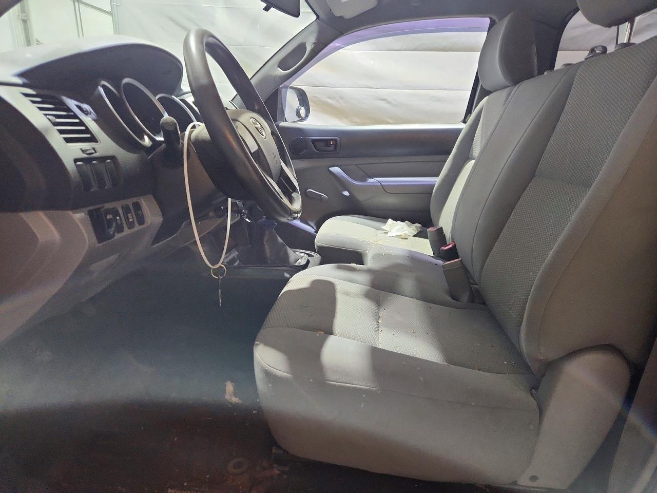 2012 Toyota Tacoma Base Gray vin: 5TFPX4EN6CX010484