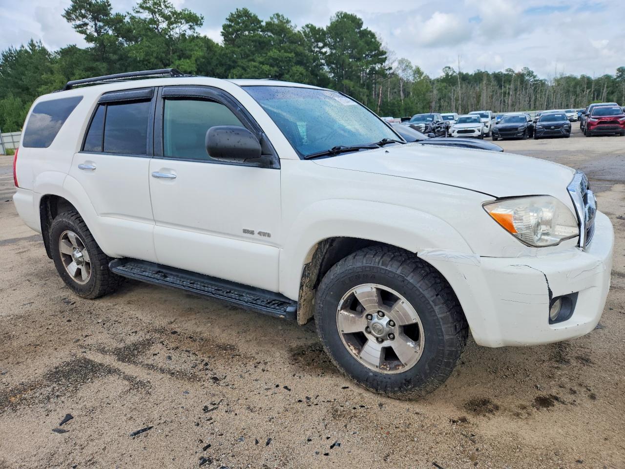 2008 Toyota 4runner Sr5 White vin: JTEBU14R38K012862