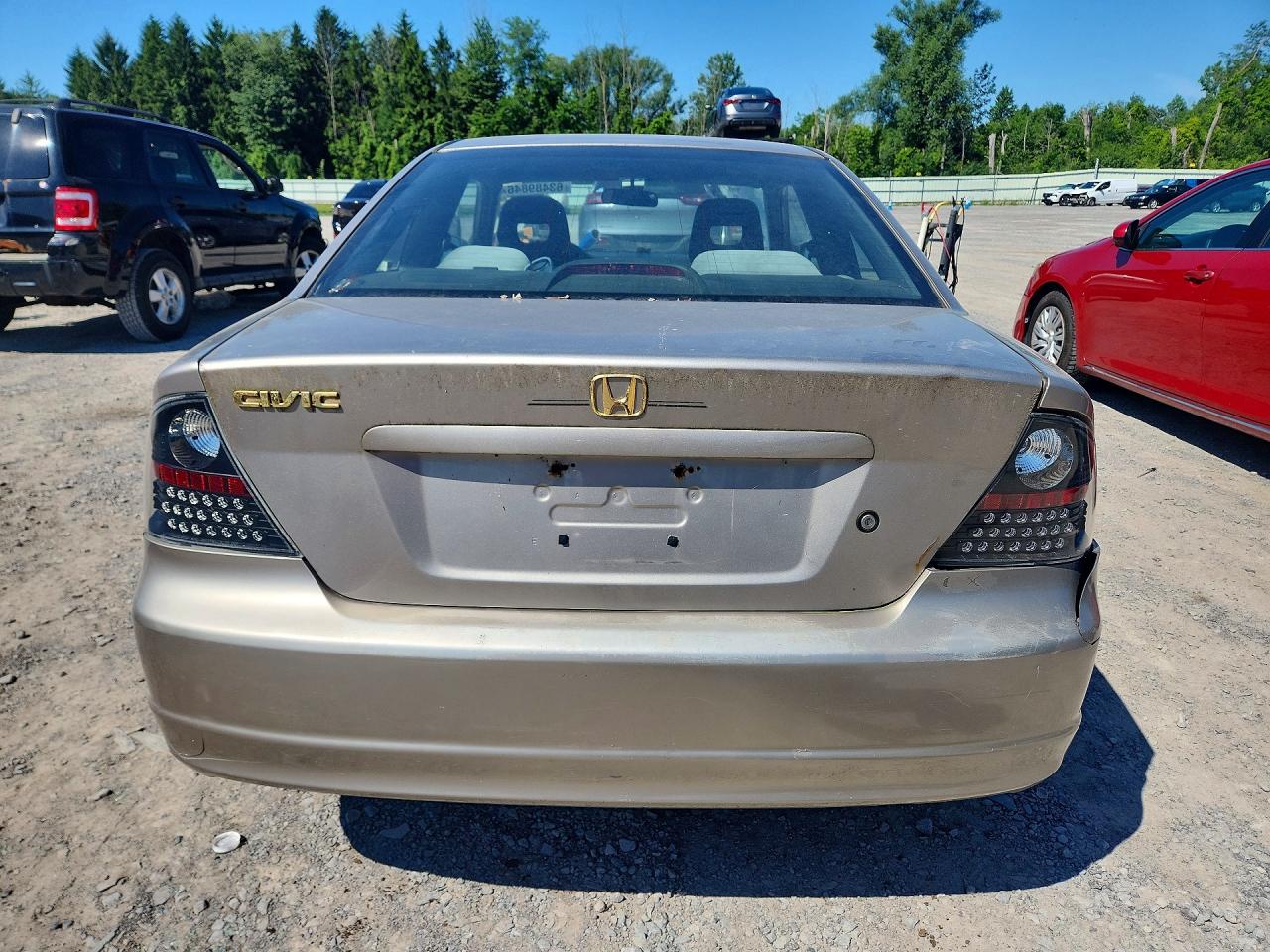 2002 Honda Civic Ex Silver vin: 1HGEM21942L102715
