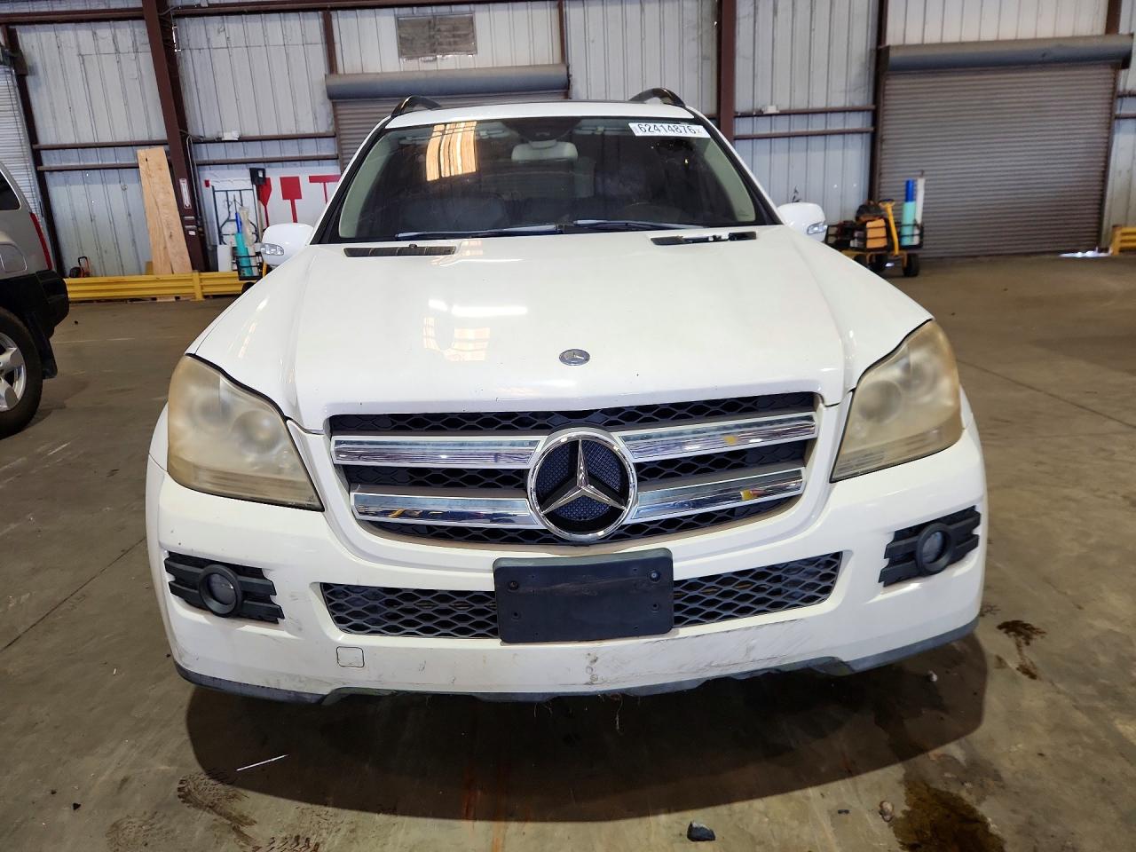 2007 Mercedes-benz Gl 450 4matic White vin: 4JGBF71E87A178085
