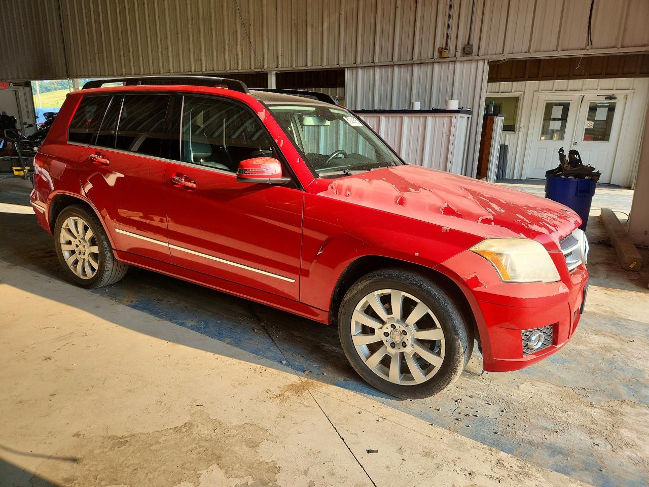 2012 Mercedes-benz Glk 350 4matic Red vin: WDCGG8HB9CF783622