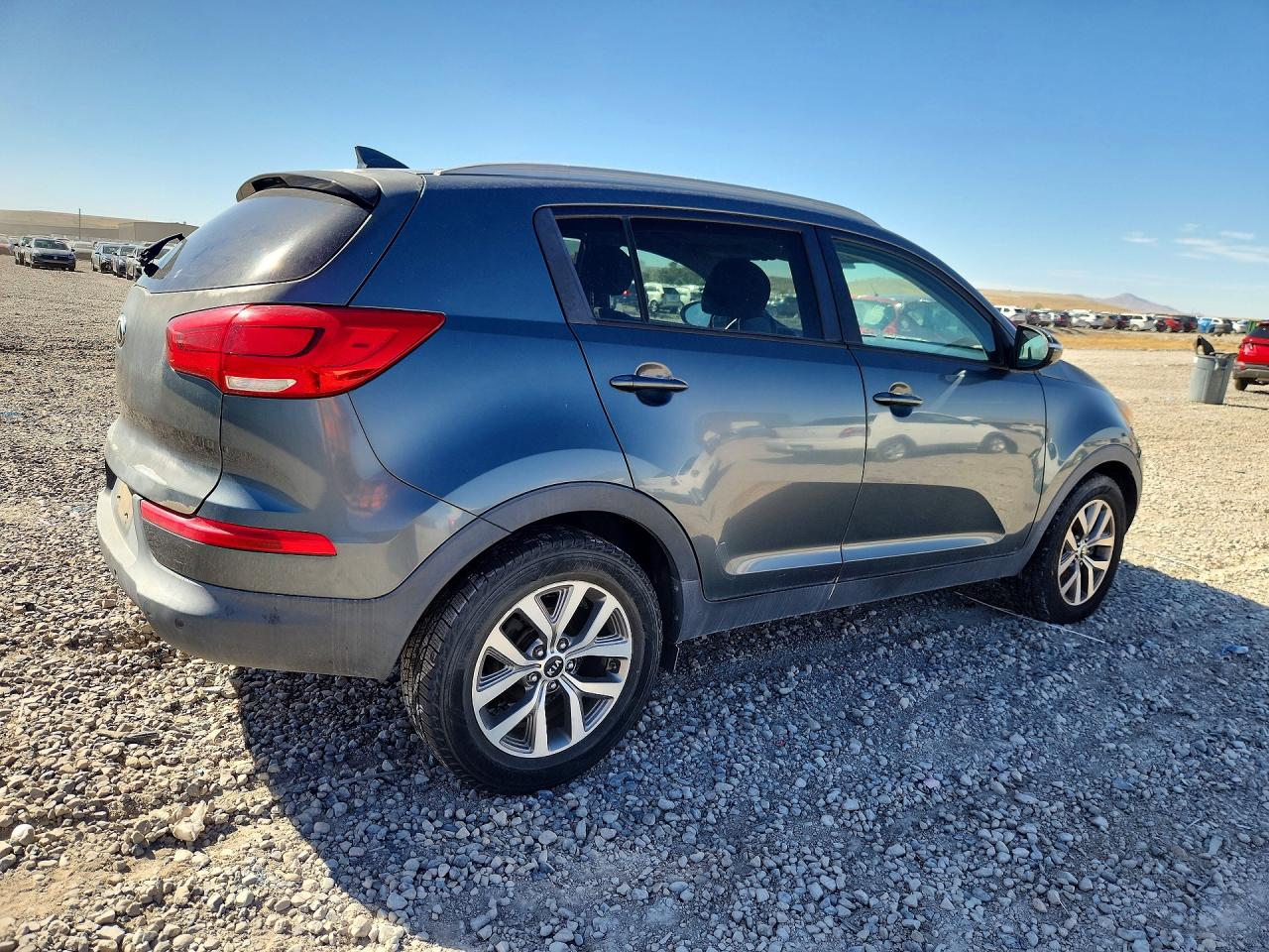 2014 Kia Sportage Lx Green vin: KNDPB3AC3E7550312
