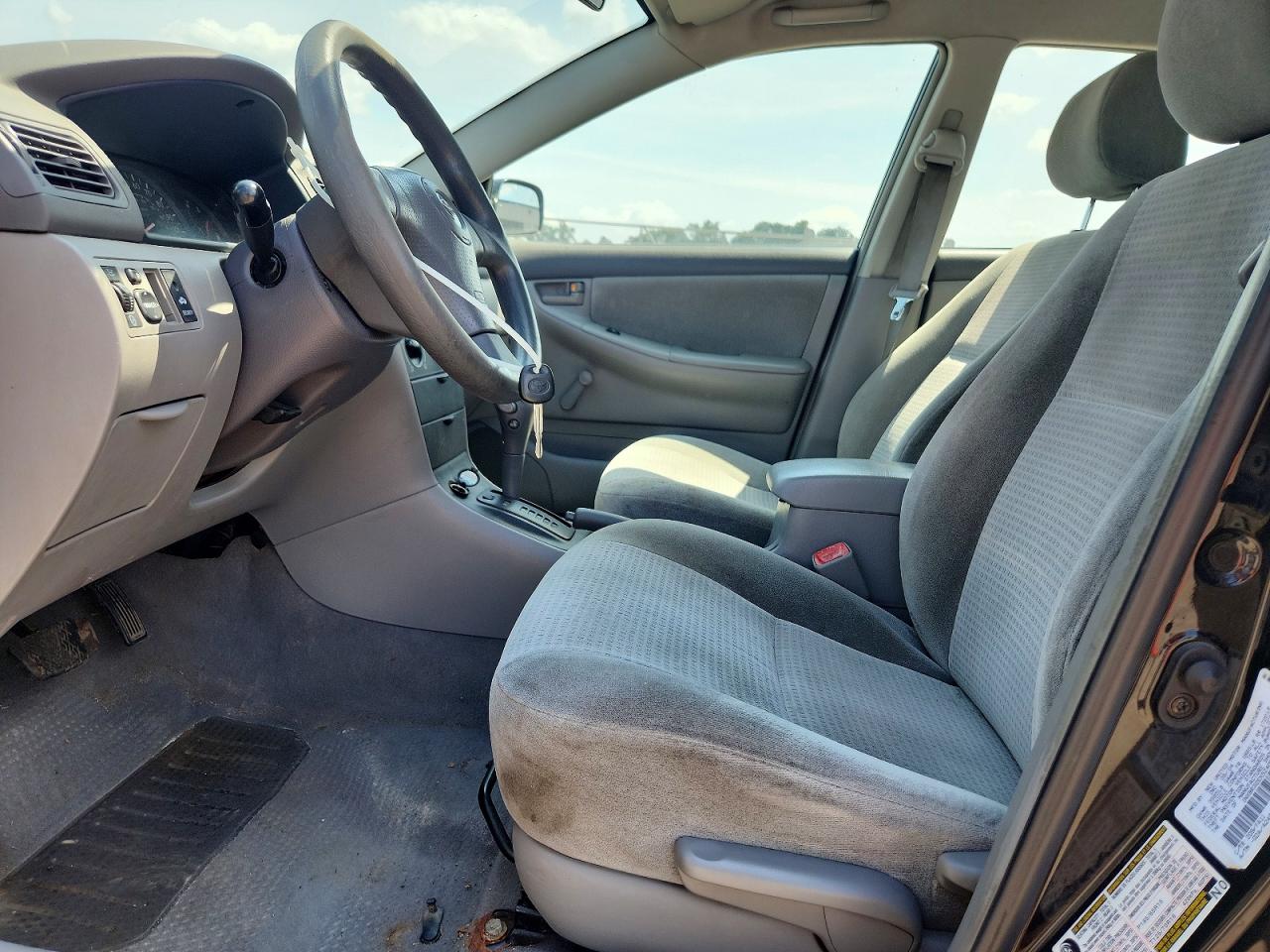 2005 Toyota Corolla Ce Black vin: 1NXBR32EX5Z406467
