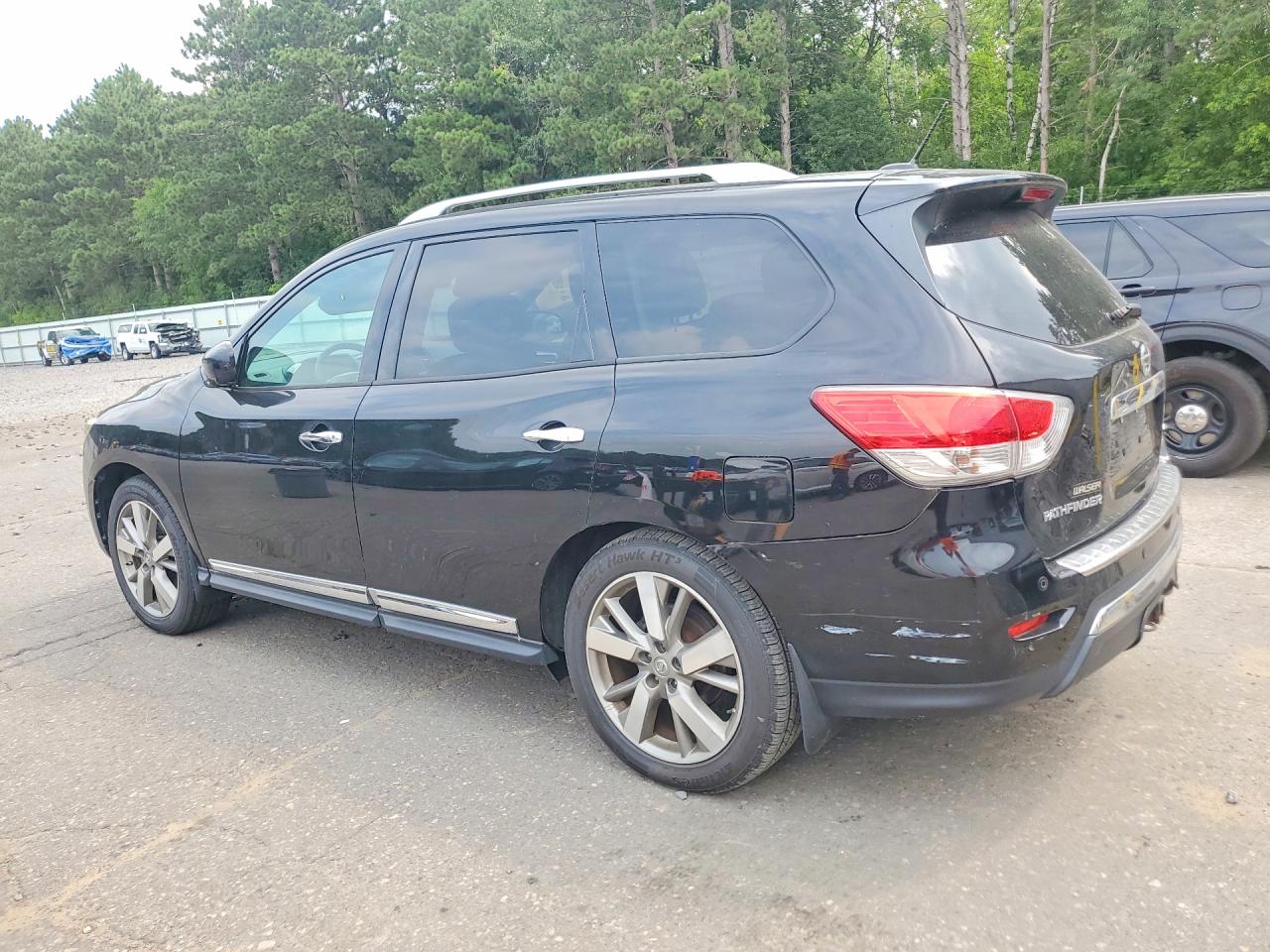 2014 Nissan Pathfinder S Black vin: 5N1AR2MM0EC644280