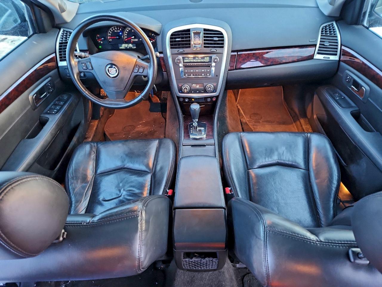 2007 Cadillac Srx Черный vin: 1GYEE637870181615