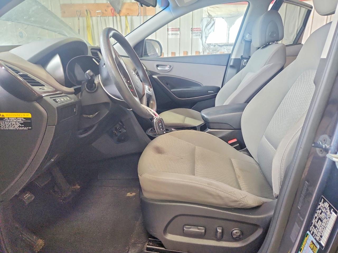 2017 Hyundai Santa Fe Se Blue vin: KM8SMDHF7HU190750