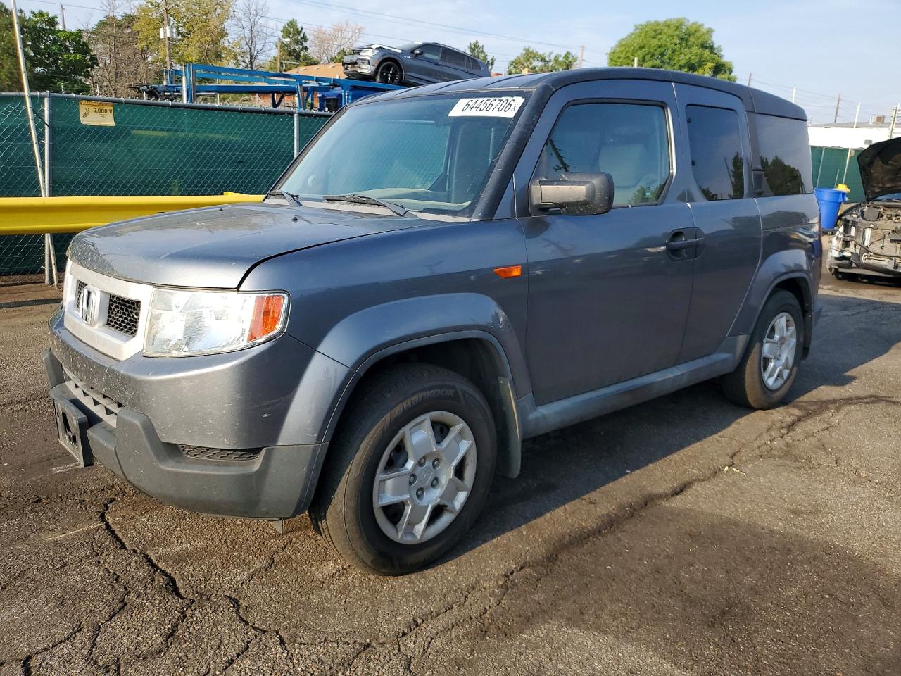 2009 Honda Element Lx Gray vin: 5J6YH28339L004572