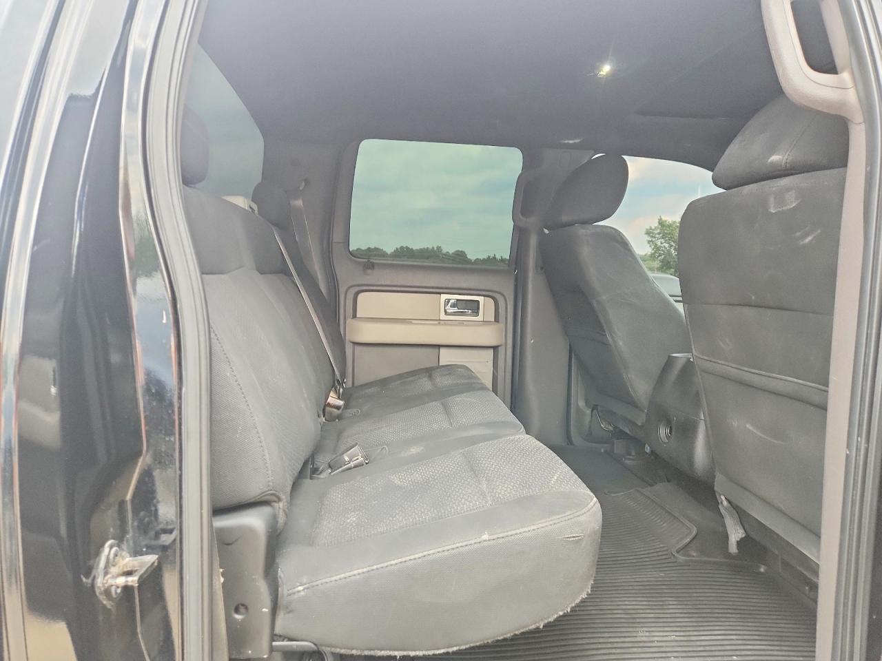 2009 Ford F150 Supercrew Black vin: 1FTPW14V19FA71162