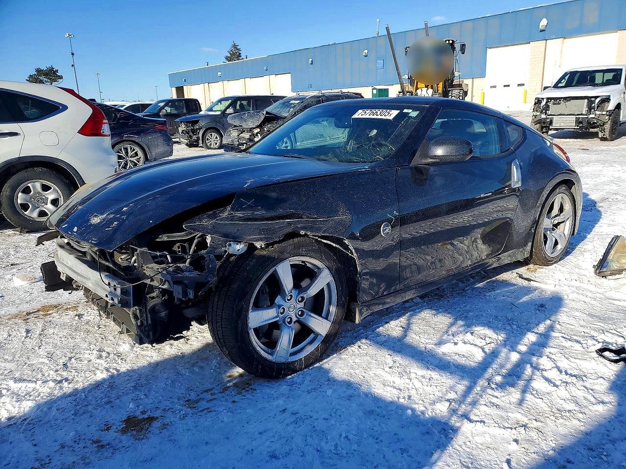 2012 Nissan 370z Base Black vin: JN1AZ4EH0CM563145
