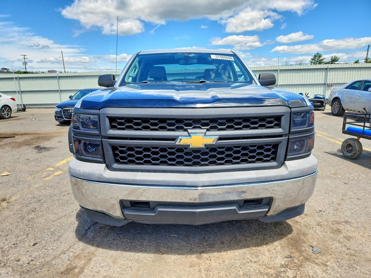 2015 Chevrolet Silverado K1500 Silver vin: 1GCVKPEH3FZ265717