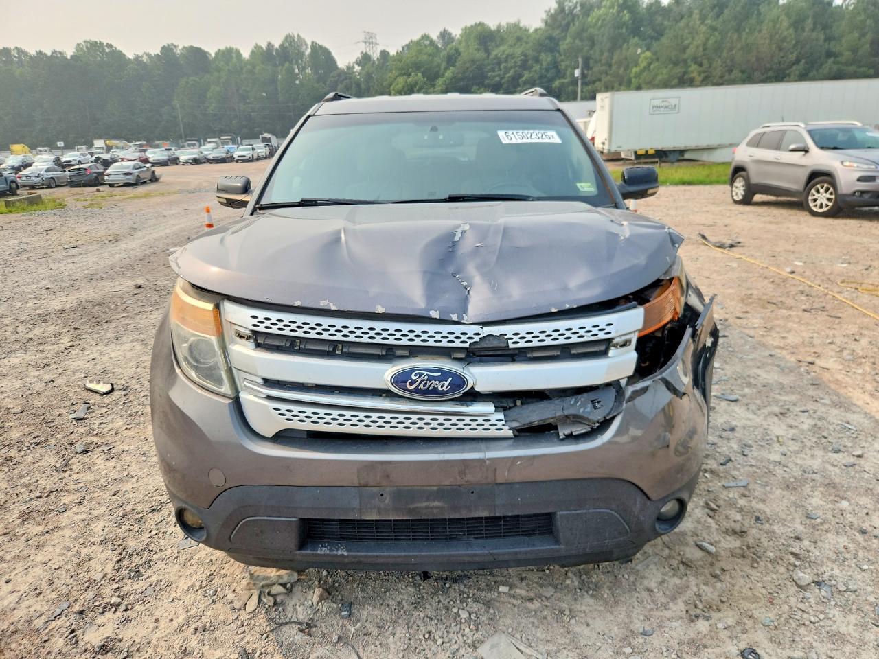 2013 Ford Explorer Xlt Gray vin: 1FM5K7D81DGB25087