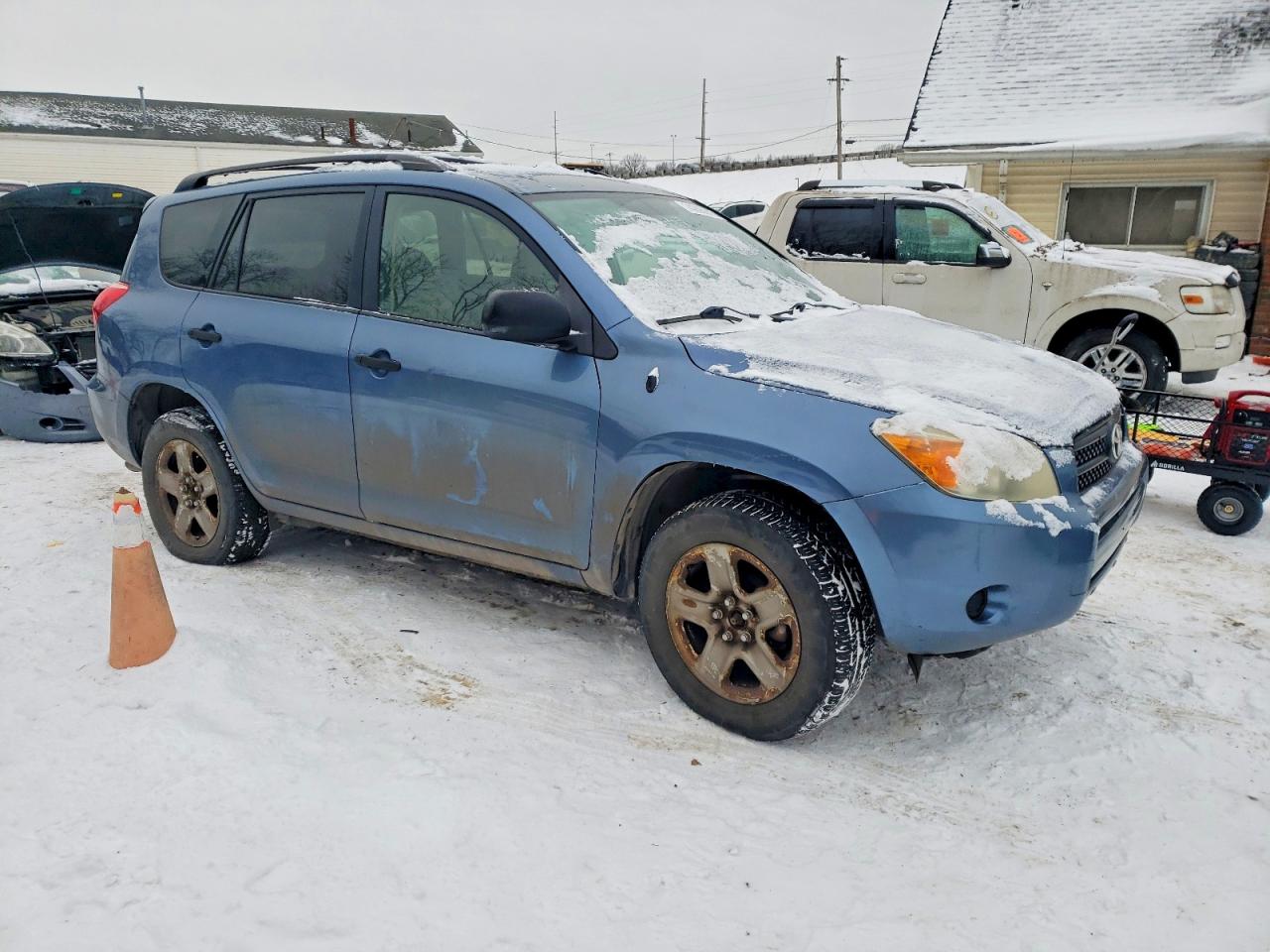 2008 Toyota Rav4 Blue vin: JTMZD33V086073012