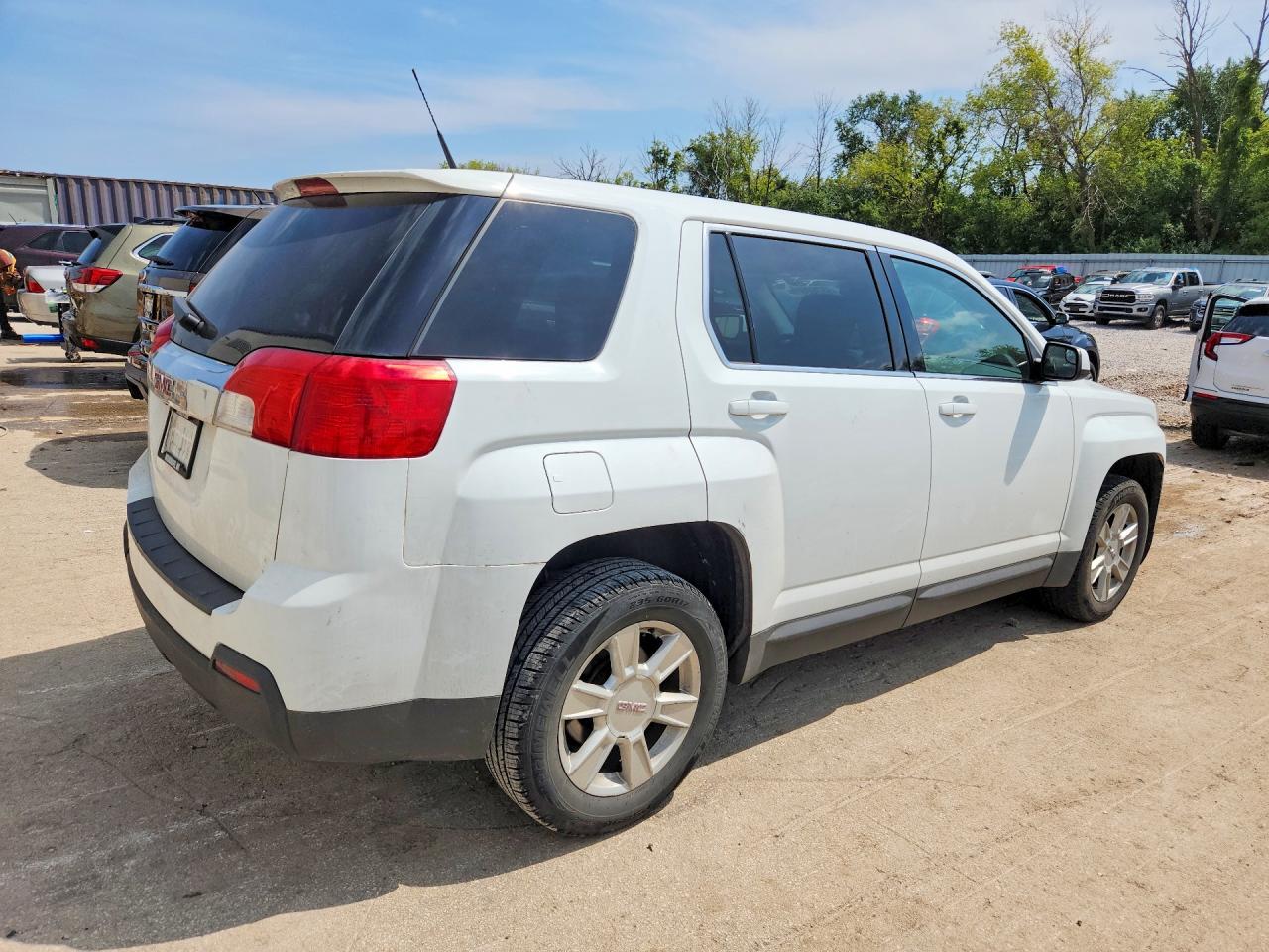 2013 Gmc Terrain Sle Белый vin: 2GKALMEKXD6150924