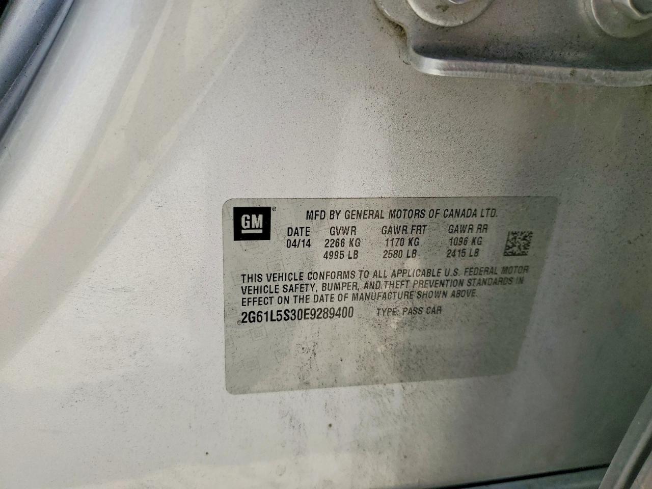 2014 Cadillac Xts Серебряный vin: 2G61L5S30E9289400