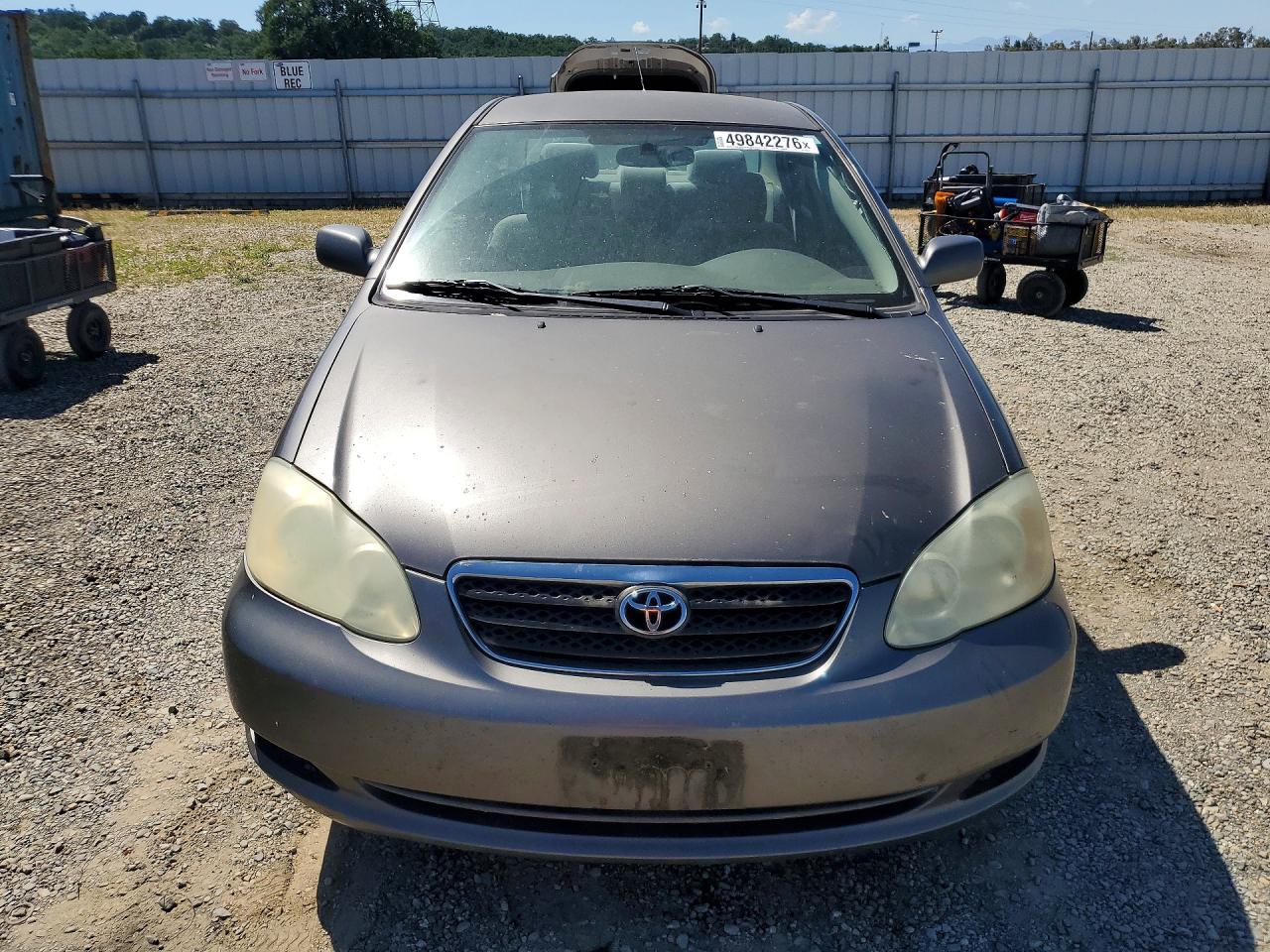 2005 Toyota Corolla Le Gray vin: 1NXBR30E65Z373020