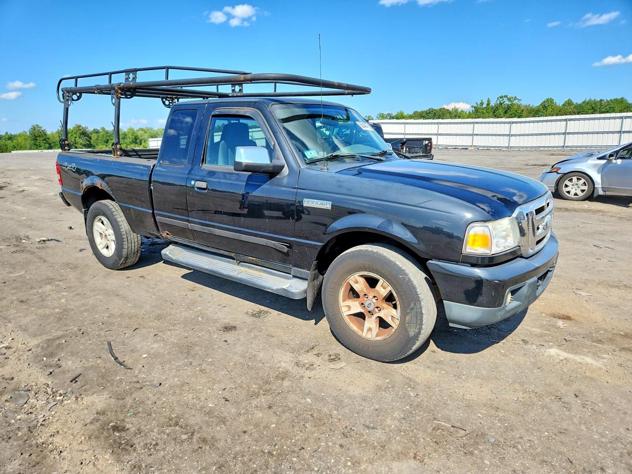 2006 Ford Ranger Super Cab Black vin: 1FTZR45E26PA45725