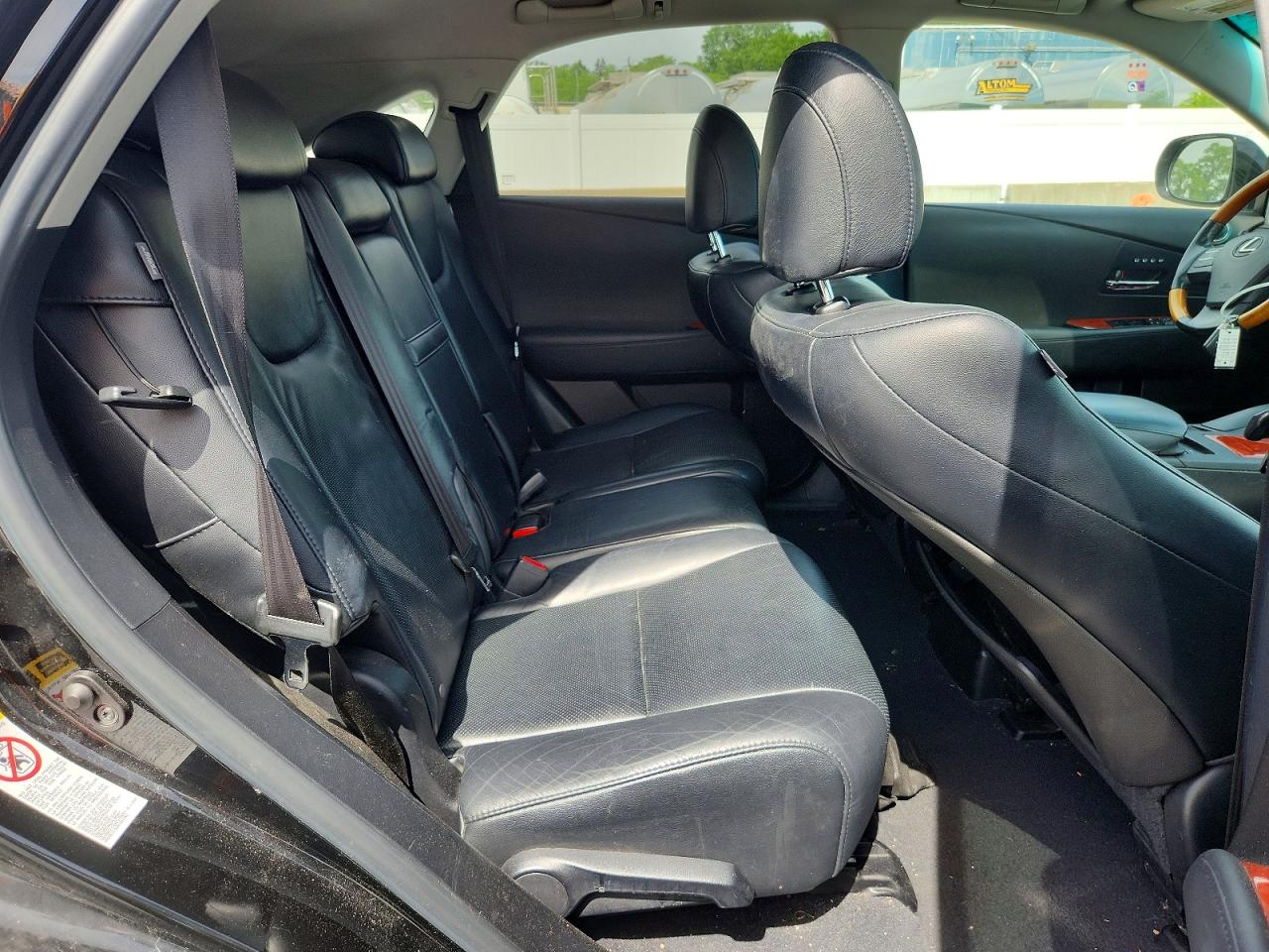 2010 Lexus Rx 350 Black vin: 2T2BK1BA9AC065527