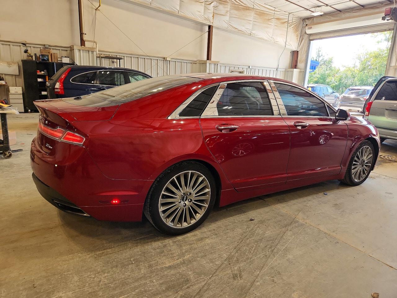 2013 Lincoln Mkz Red vin: 3LN6L2JK3DR822211