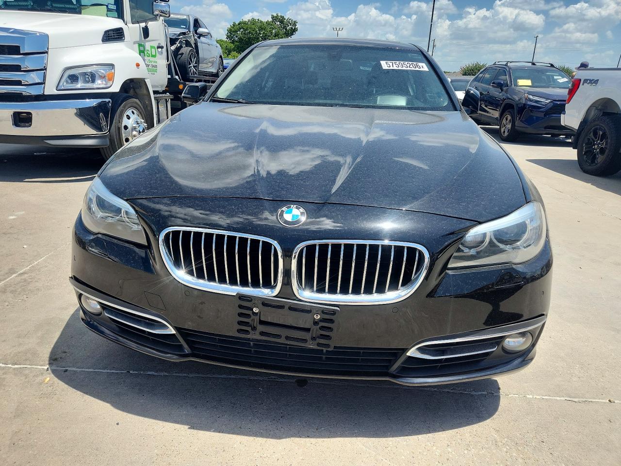 2014 Bmw 535 D Black vin: WBAXA5C58ED690352