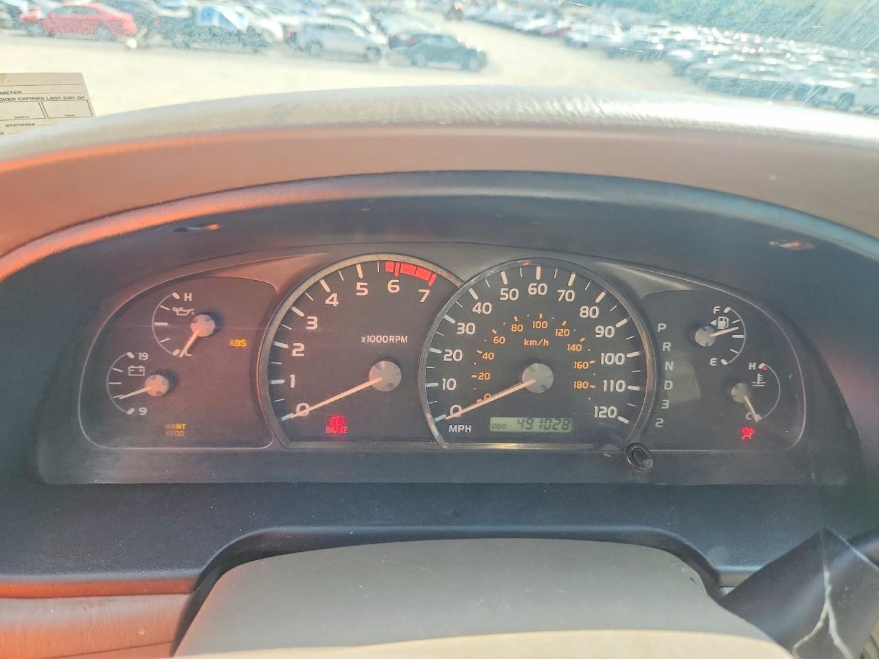 2007 Toyota Sequoia Sr5 Золотой vin: 5TDZT34A07S291447