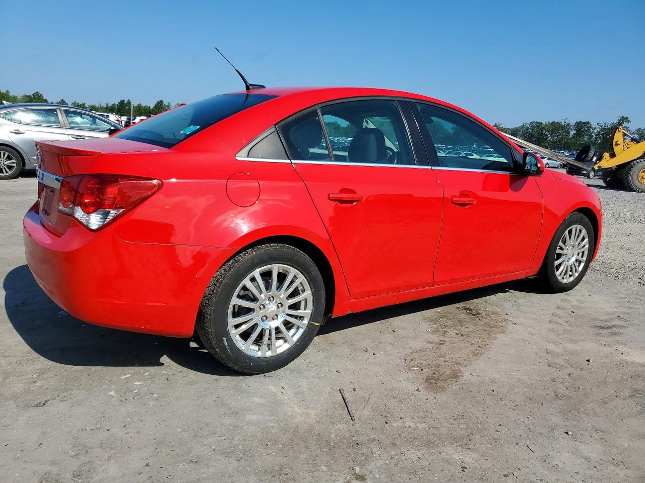 2014 Chevrolet Cruze Eco Red vin: 1G1PH5SB5E7315287