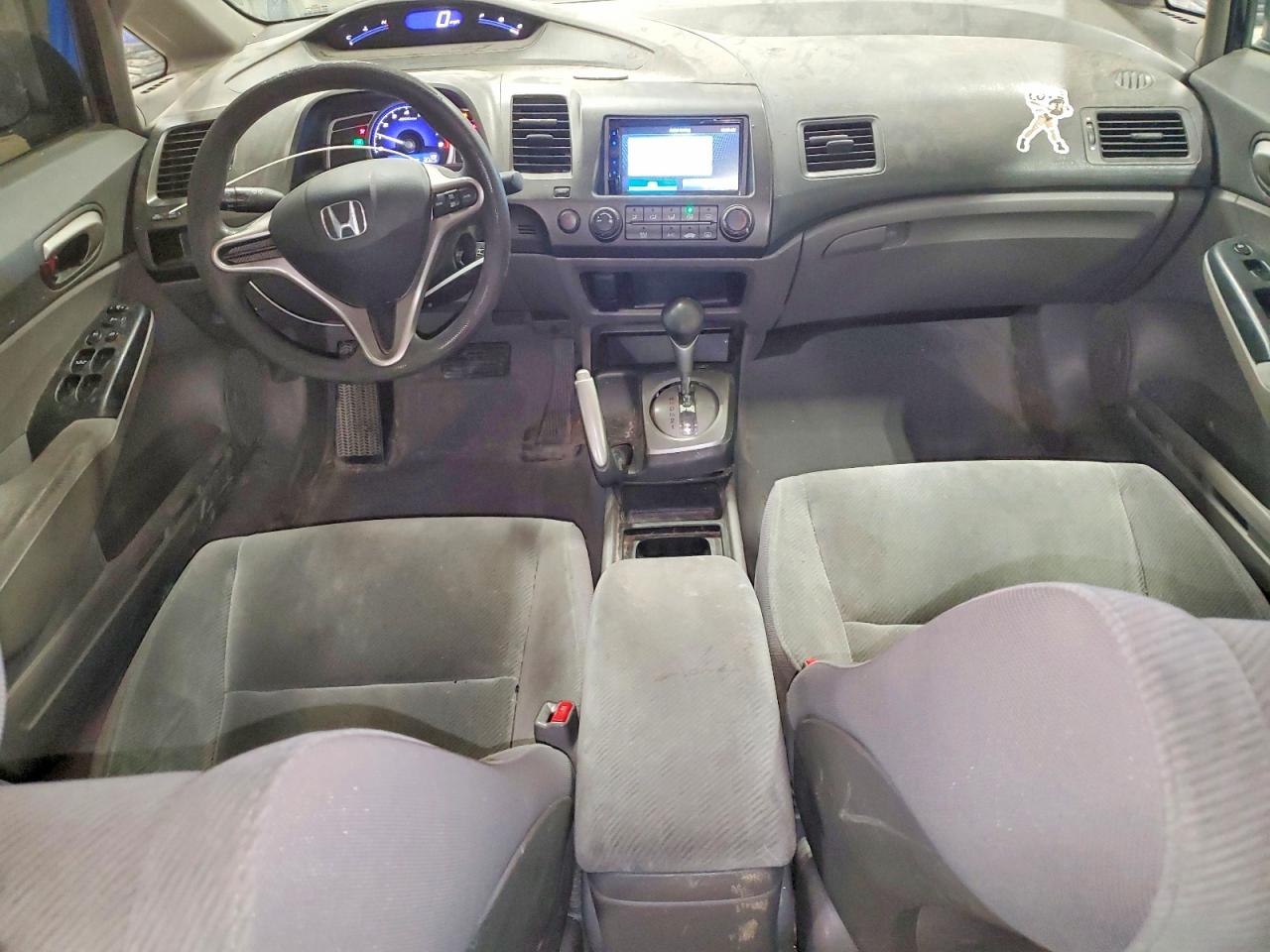 2009 Honda Civic Lx Blue vin: 2HGFA16519H507743