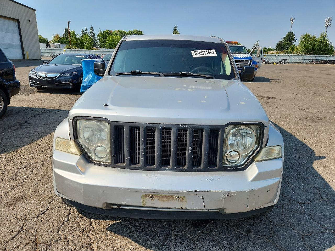 2010 Jeep Liberty Sport Silver vin: 1J4PN2GK5AW103913