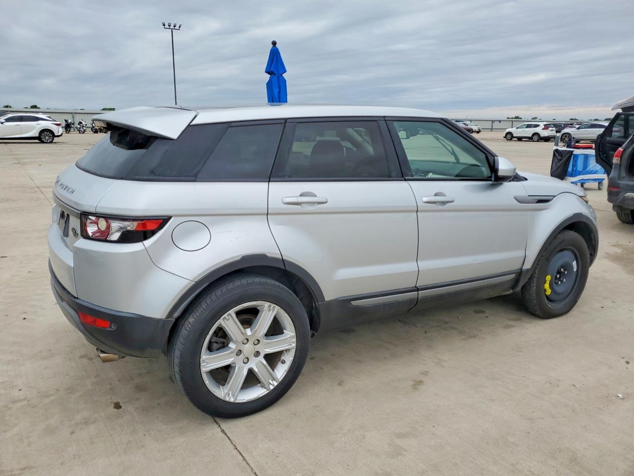 2015 Land Rover Range Rover Evoque Pure Plus Silver vin: SALVP2BG1FH962351